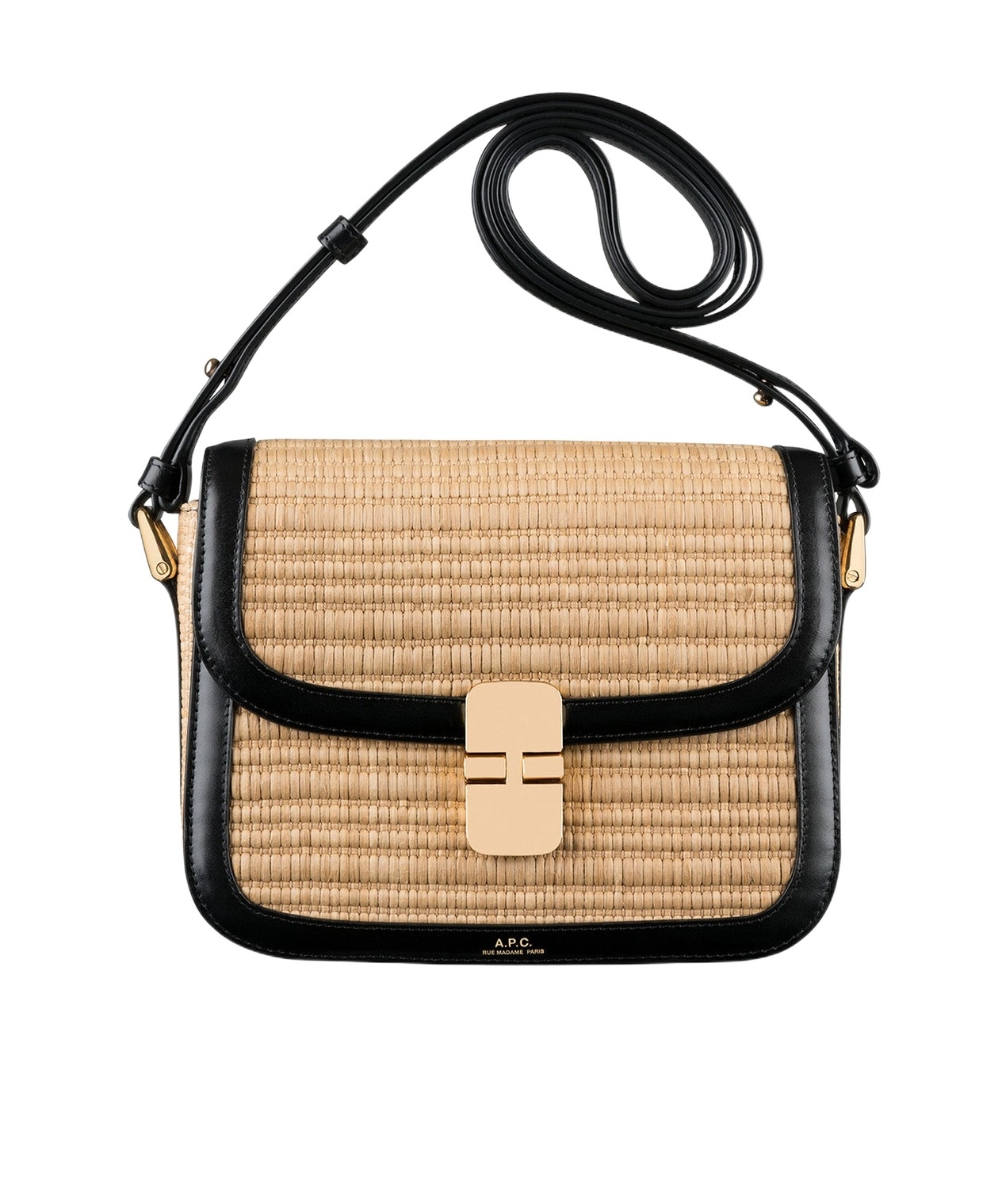 Apc Shoulder Bag A.p.c. Woman Color Natural In Nude