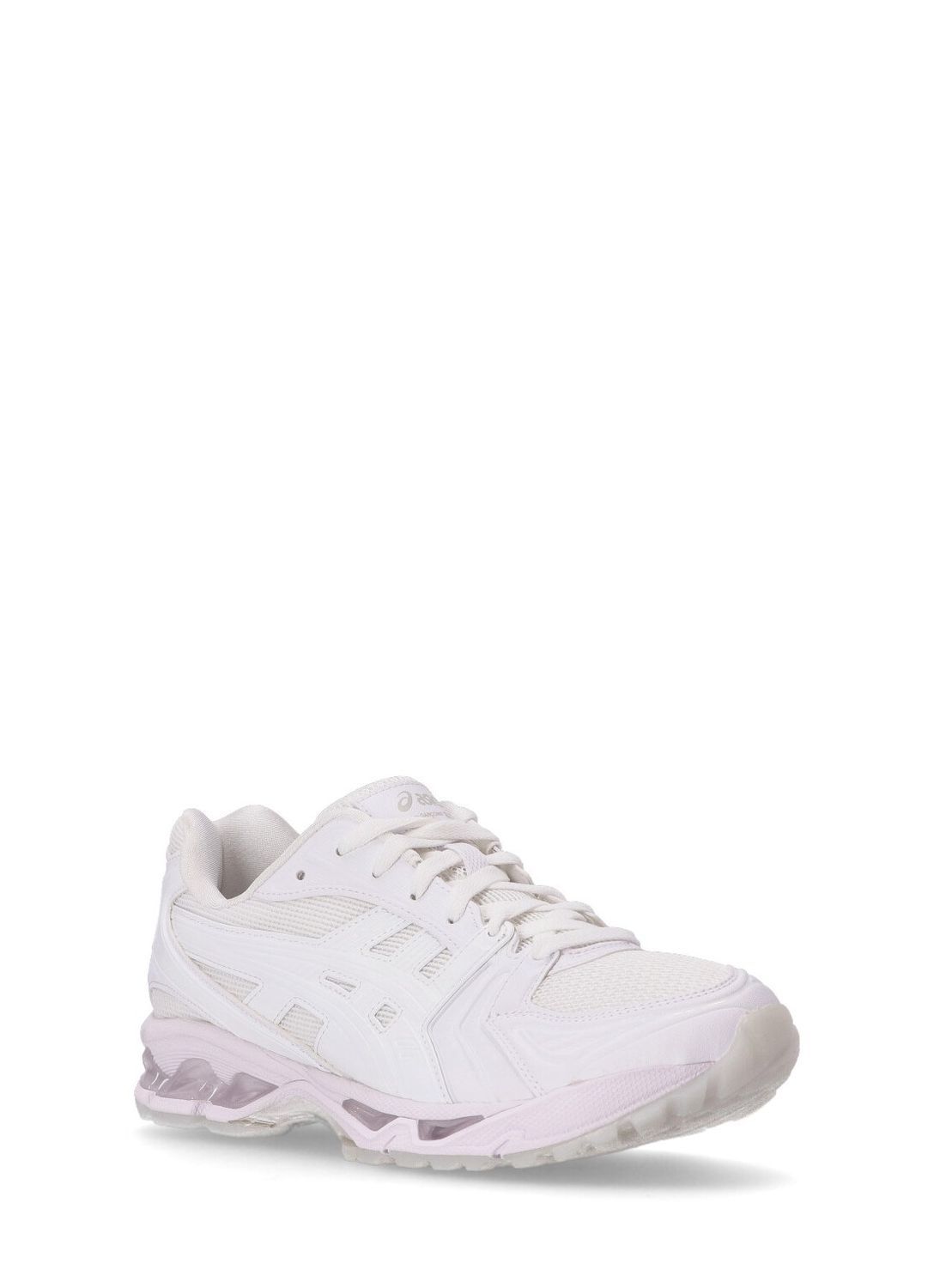 Comme Des Garçons Round-toe Sneakers In White