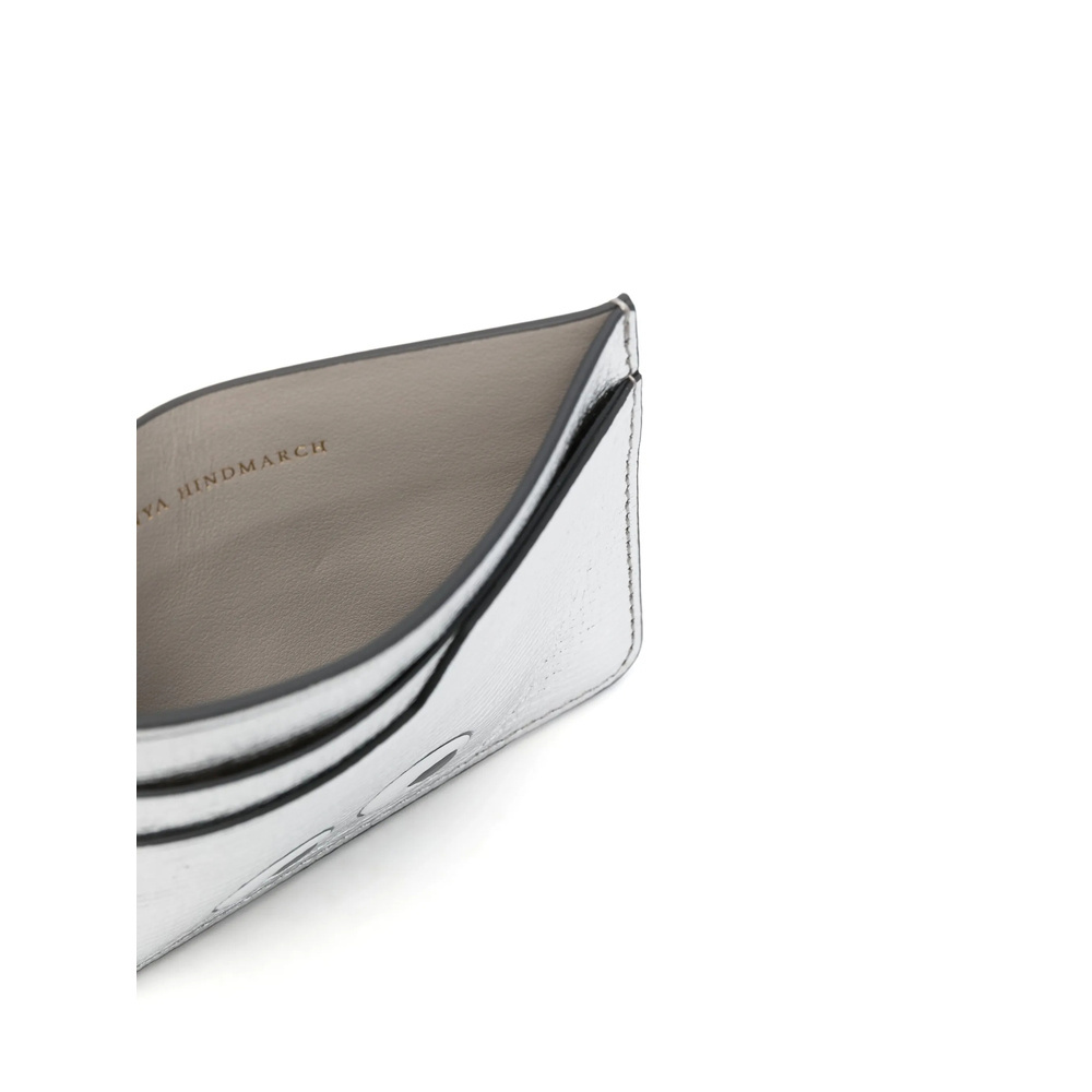Anya Hindmarch Small Leather Goods In Silver