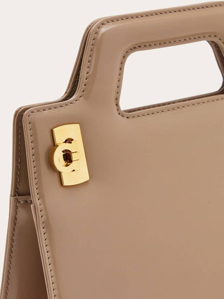 Ferragamo Beige Wanda Mini Satchel Bag In Nude