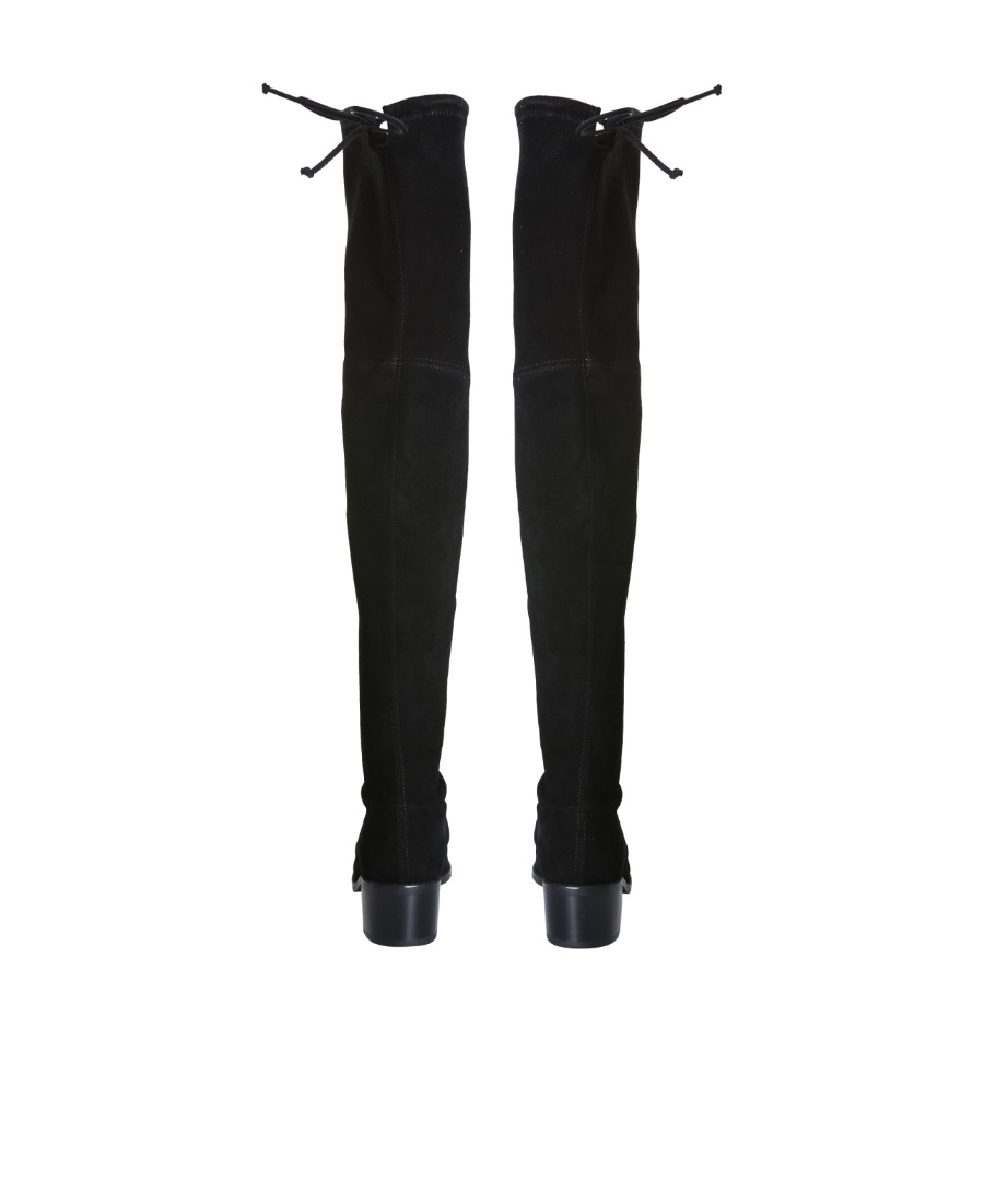 Stuart Weitzman Black Knee-length Boots In Black