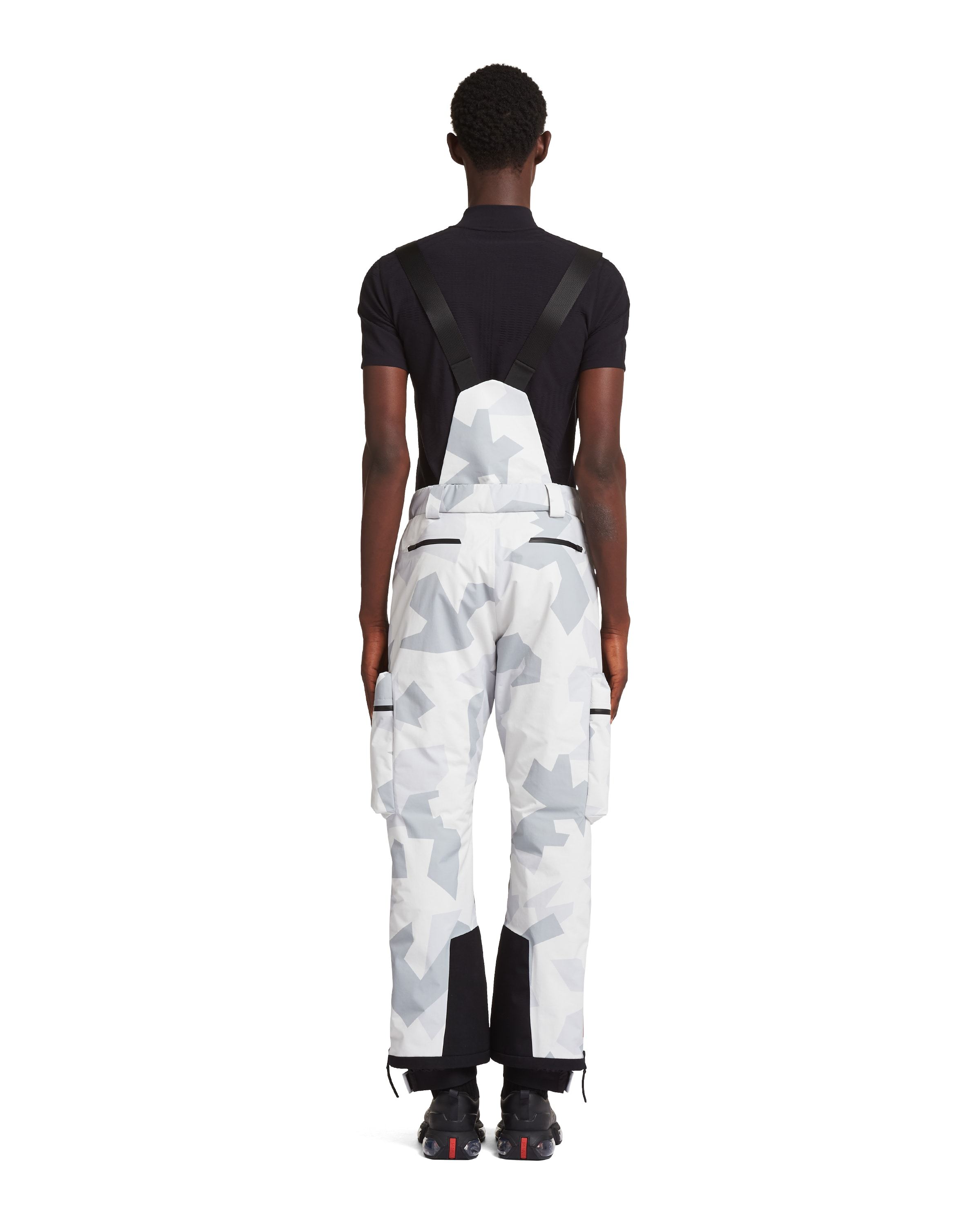 PRADA PRINTED TECHNICAL FABRIC SKI PANTS