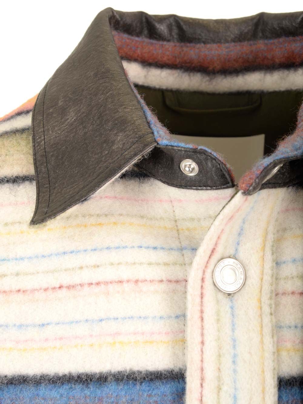 Isabel Marant Duncan Overshirt Jacket Jackets Multicolor In Multicolor