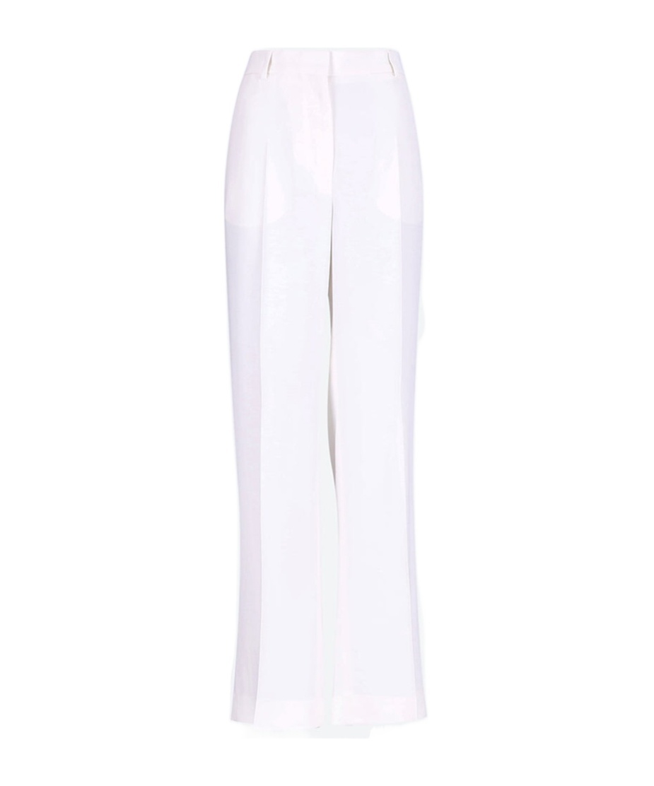 Totême Straight-leg Tailored Trousers In White