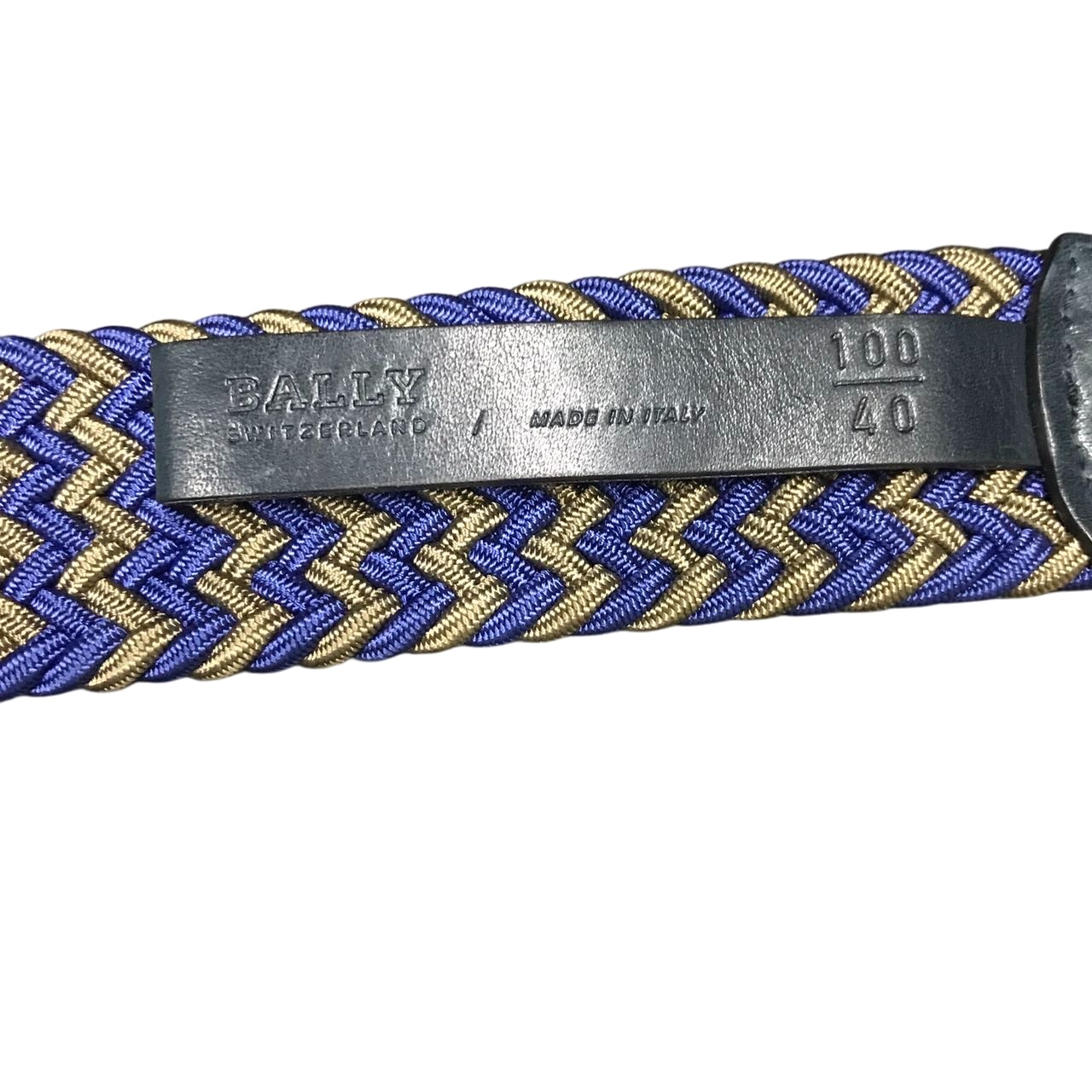 Bally Adjustable Waist Belt In Multicolor