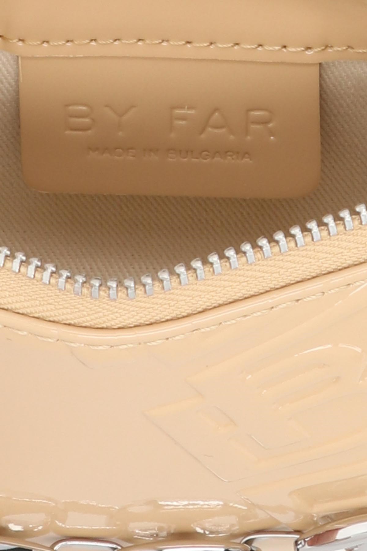 By Far Mini Rachel Shoulder Bag In Nude