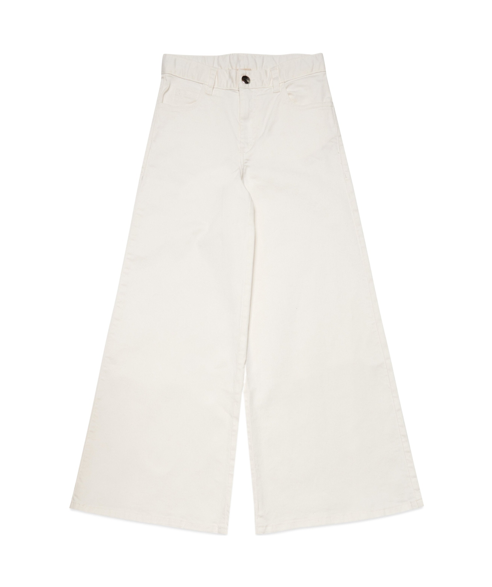 Marni Button-fastening Wide-leg Jeans In White