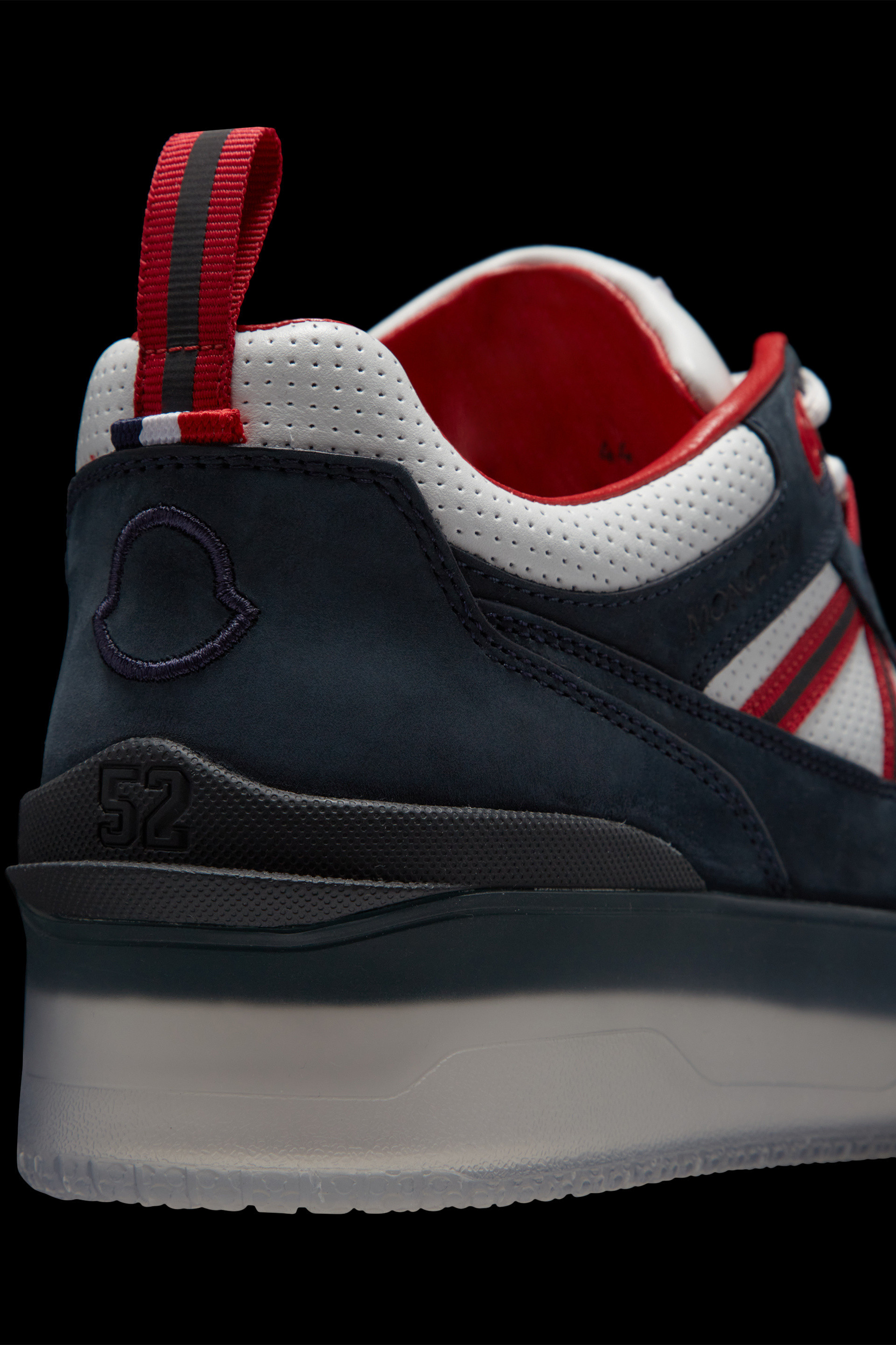 Moncler Pivot Low-top Sneakers In Black