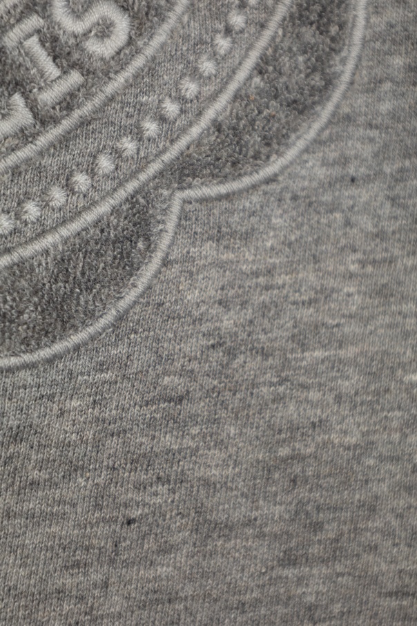 Bonpoint Logo-embellished Hoodie In Gray