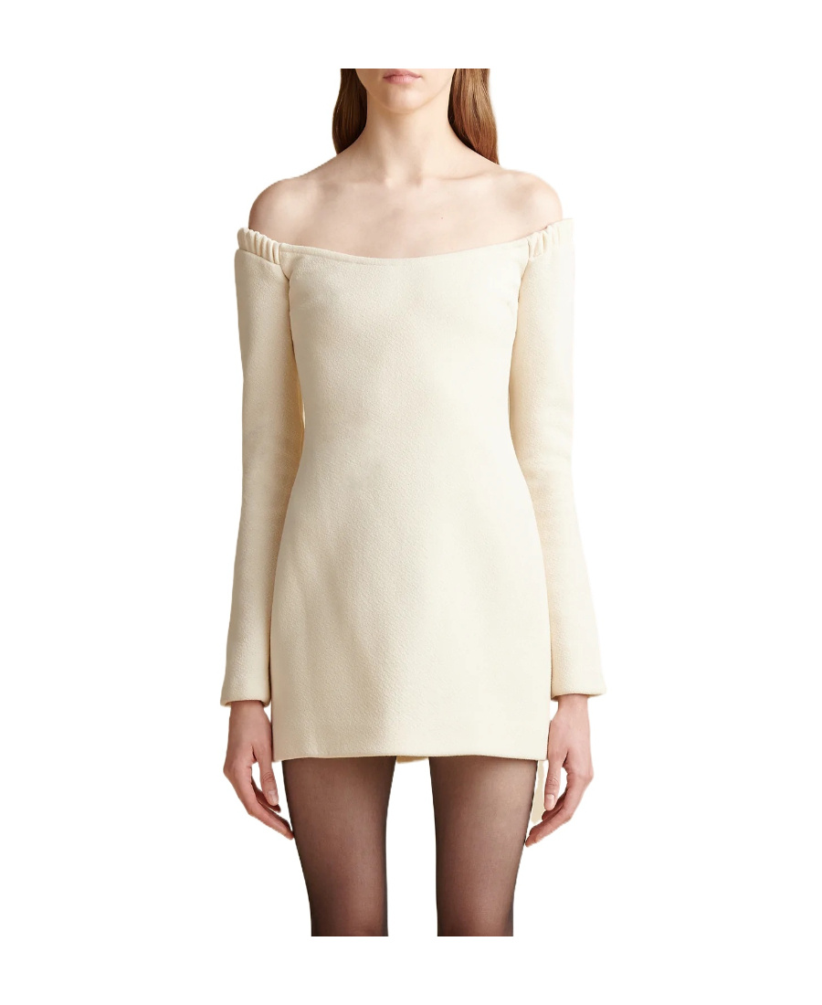 Khaite Strapless Mini Dress