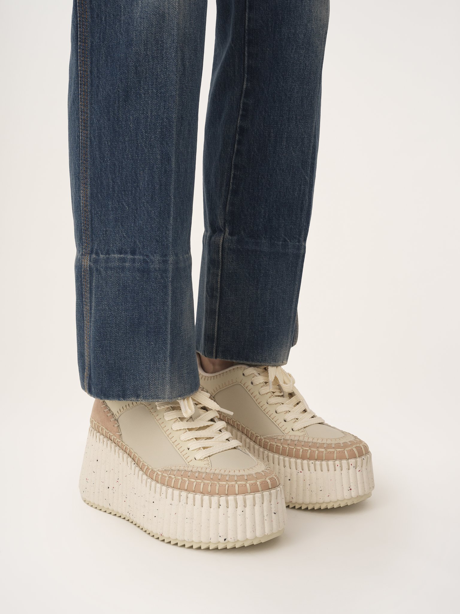 Chloé Nama Low-top Platform Sneakers