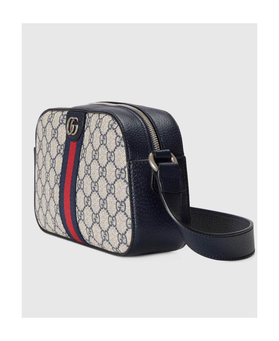 Gucci Ophidia Small Crossbody Bag In Gray