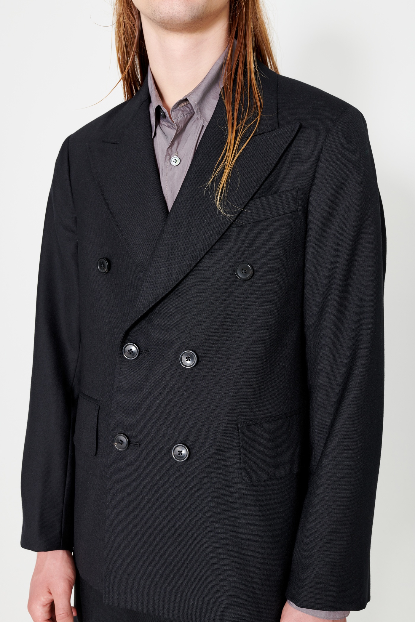 Our Legacy Unconstructed Db Blazer In Black