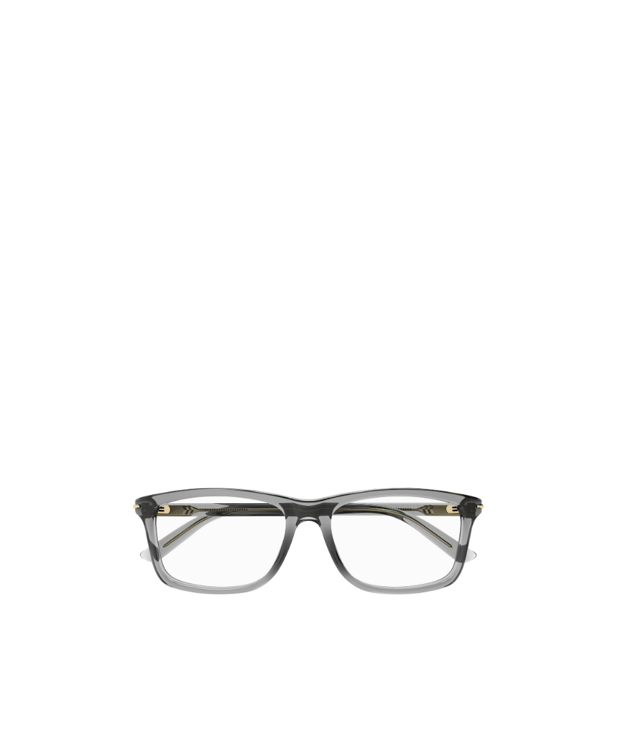 Gucci Eyewear Rectangle Frame Glasses In Gray