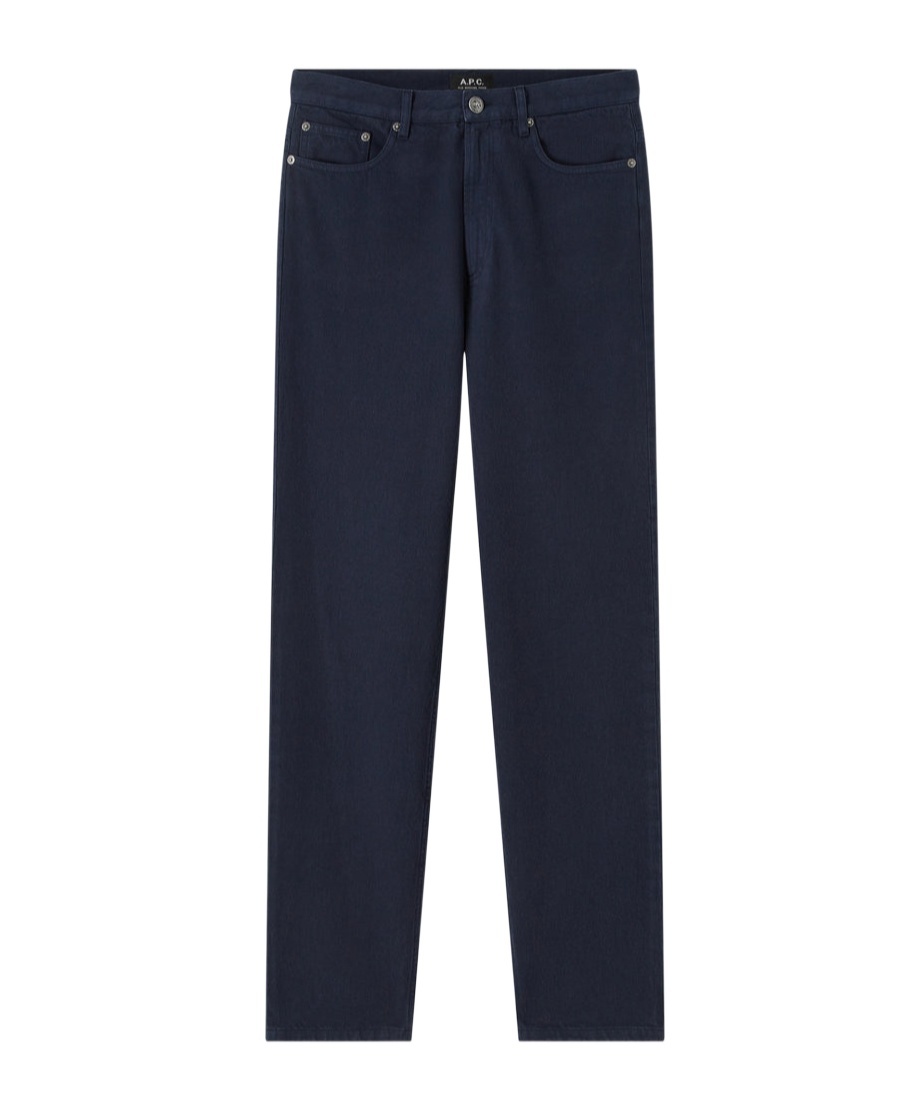 A.p.c. Dark Blue Denim Straight Leg Jeans
