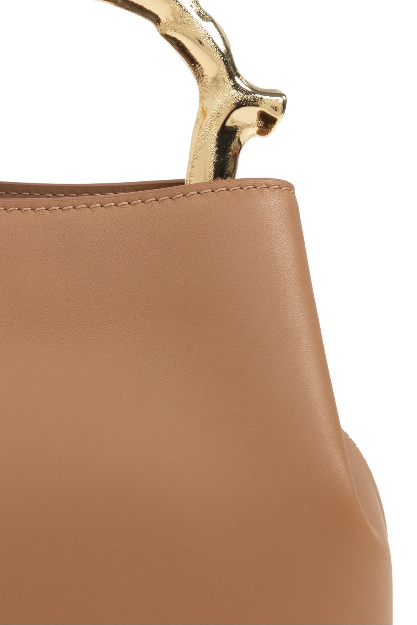 Shop Cult Gaia Noemi Handbag In Brown