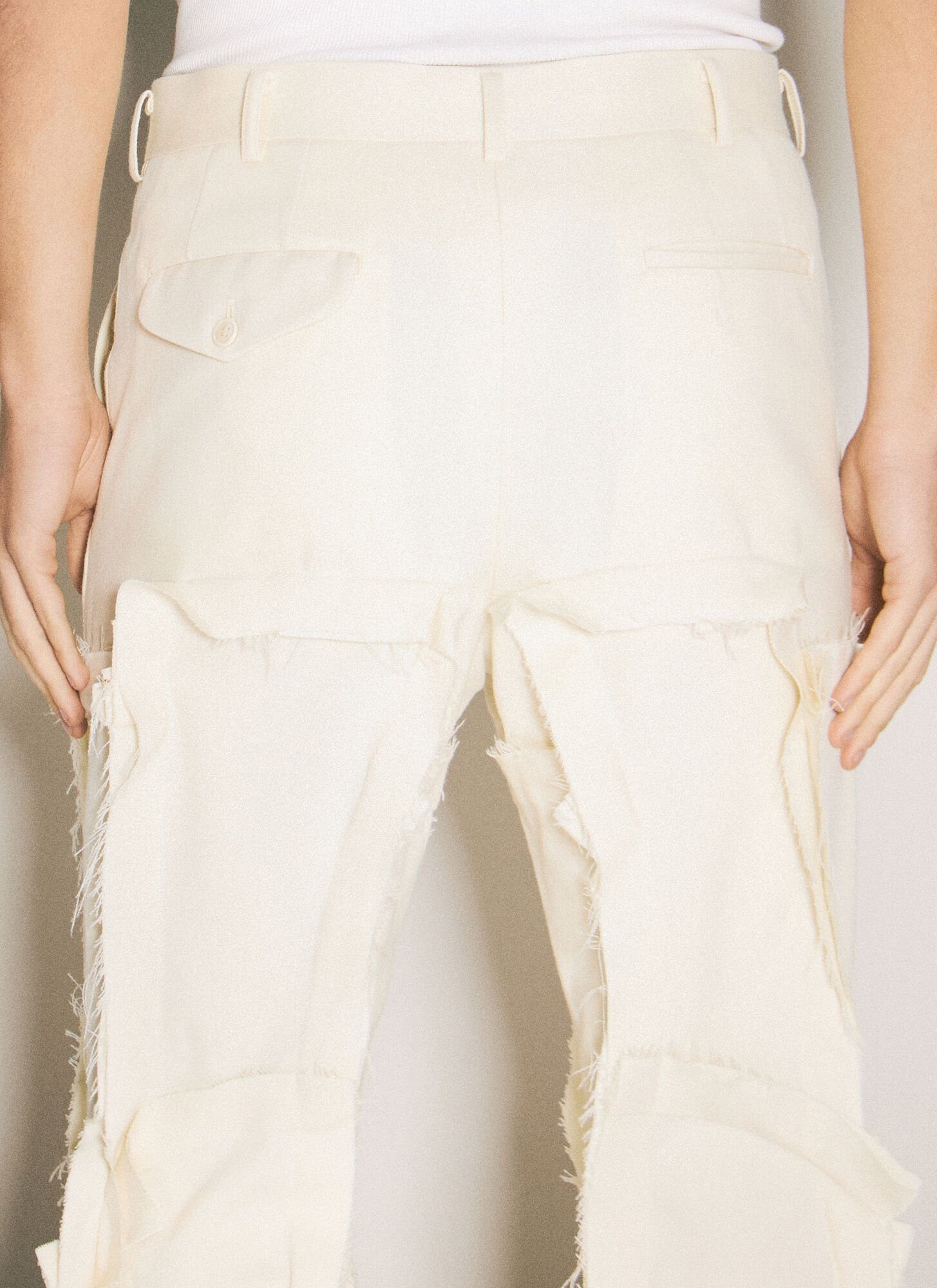 Comme Des Garçons Casual Pants With Belt Loops