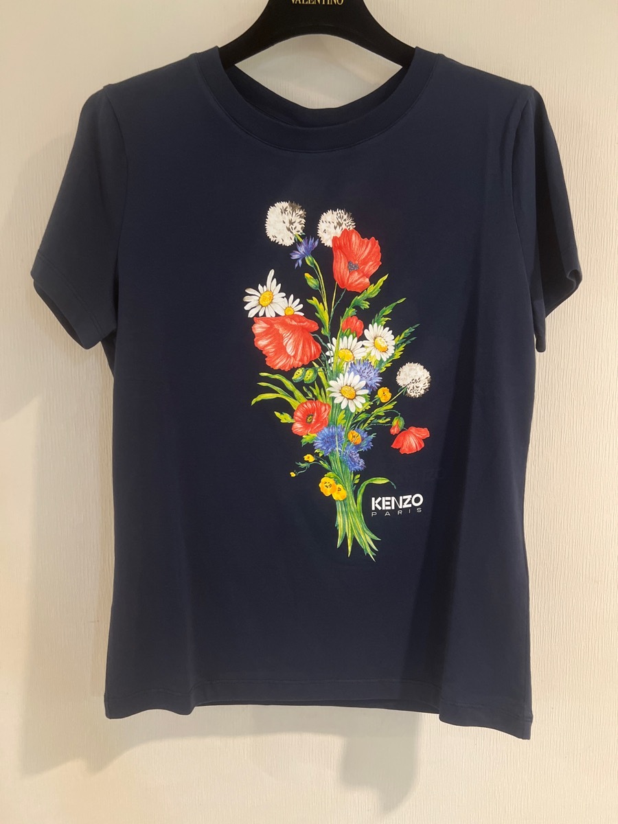 Kenzo Short-sleeved T-shirt In Blue