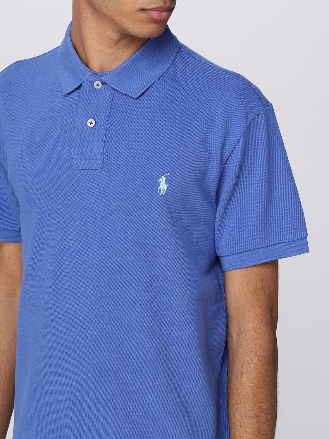POLO RALPH LAUREN POLO RALPH LAUREN LOGO EMBROIDERED POLO SHIRT