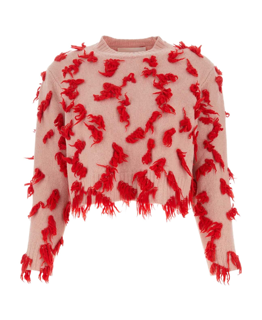 Jil Sander Women's Wool Sweater In Nude