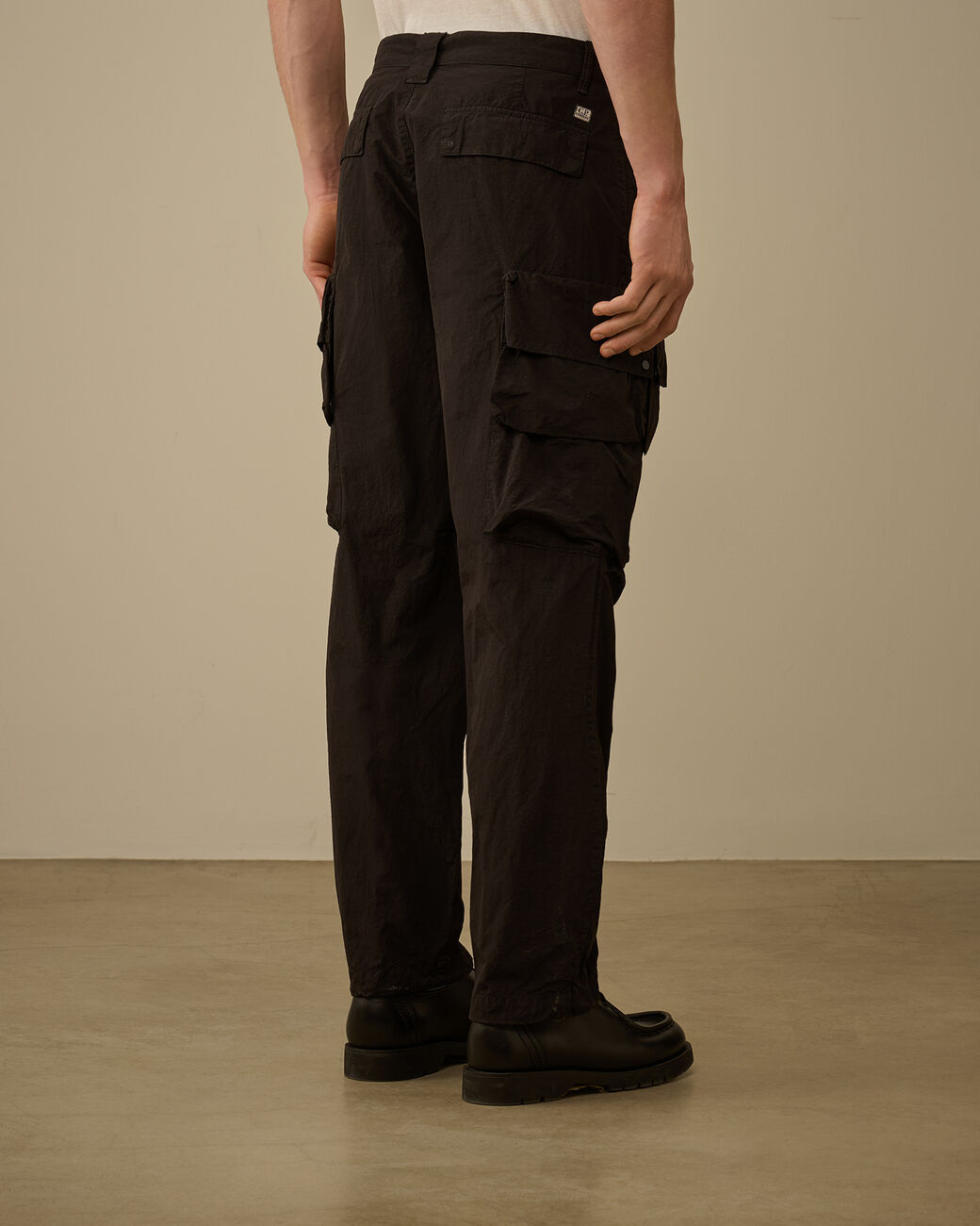 C.p. Company Belt Loop Track Pants In Brown