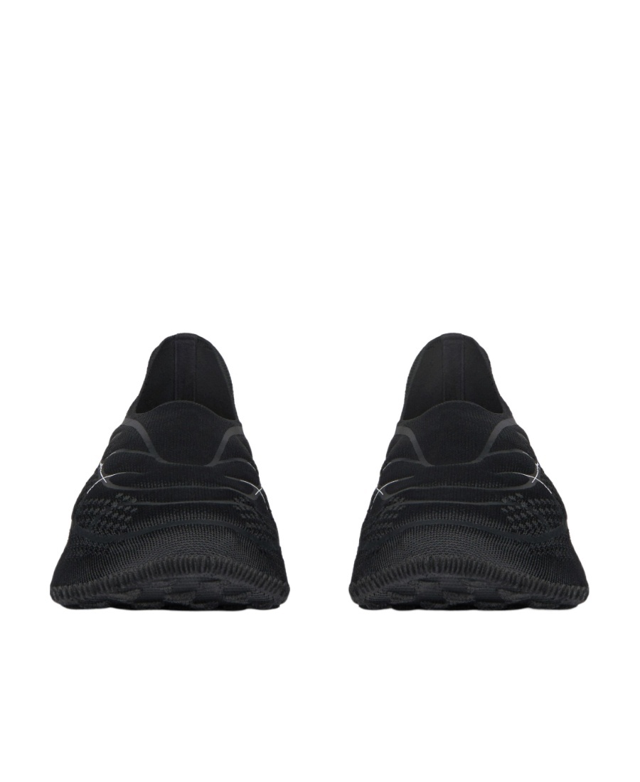 Givenchy Tk-360 Plus Knit Slip-on Sneakers In Black