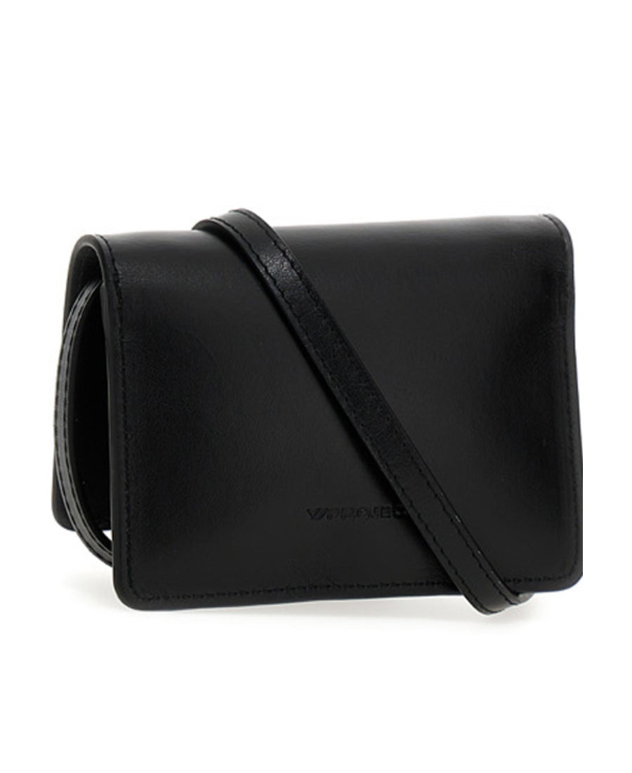Y/project Logo-plaque Crossbody Bag In White