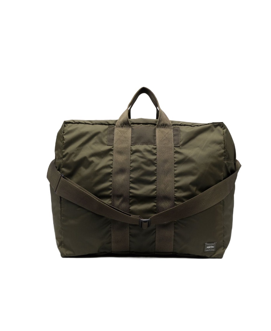 Porter-yoshida & Co Two-way Duffle Bag In Black