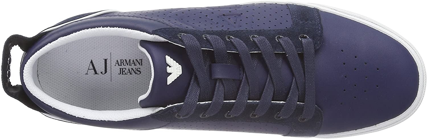 ARMANI JEANS LOGO DETAILS CASUAL SNEAKERS