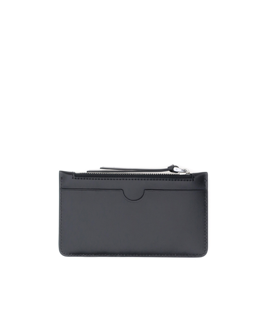 Ami Alexandre Mattiussi Zipper Wallet In Black