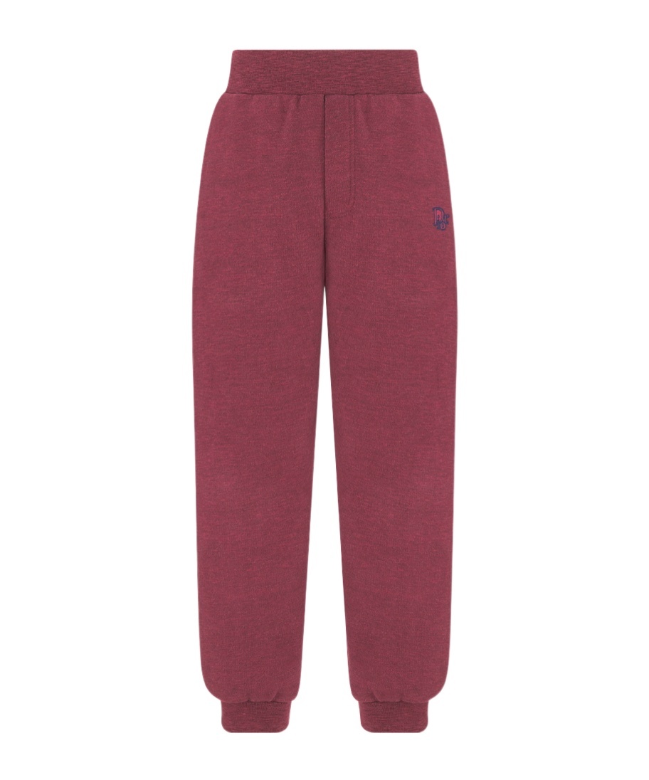Dior Kids' Track Pants In Burgundy