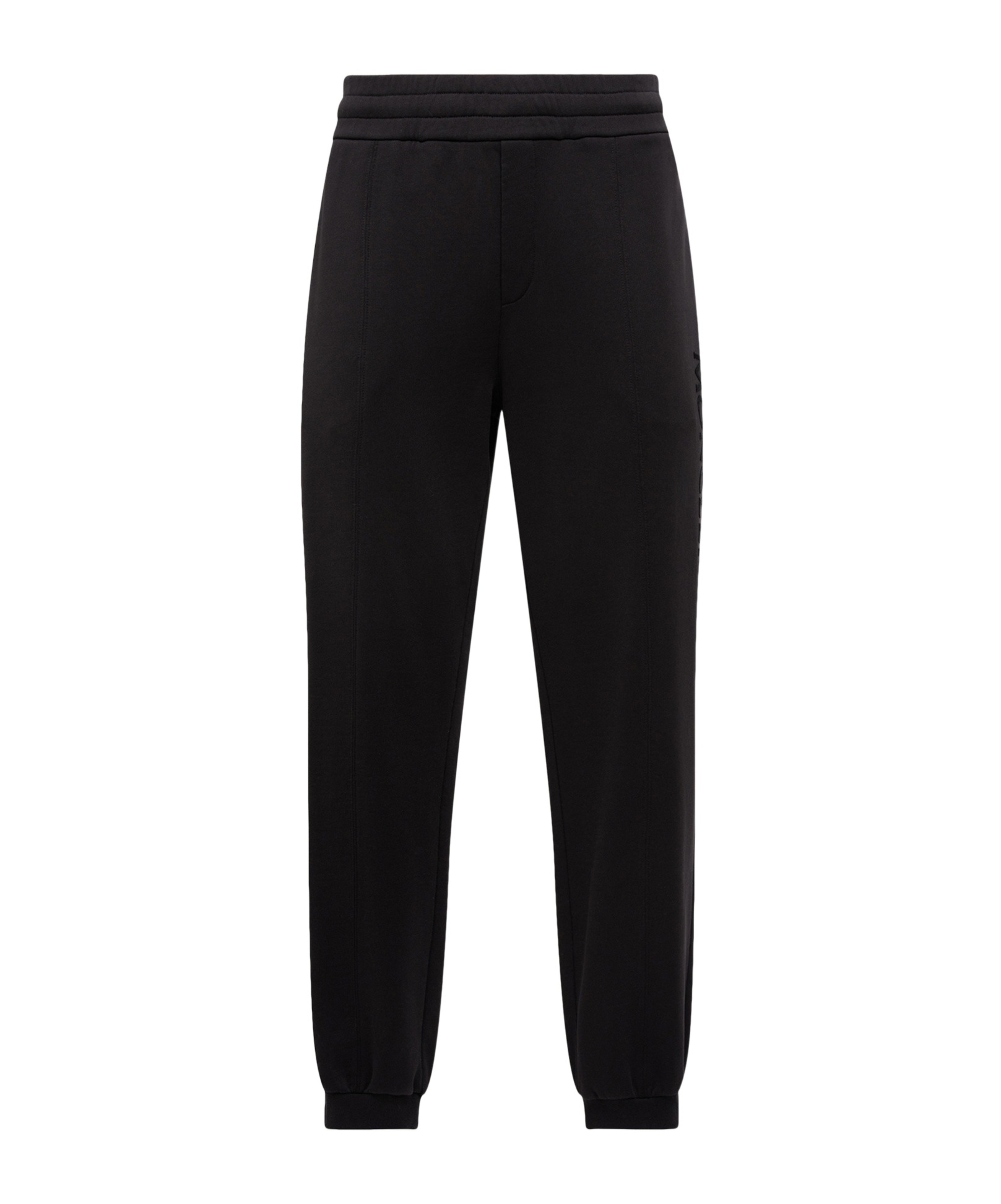 Moncler Cotton Sweatpants In Black