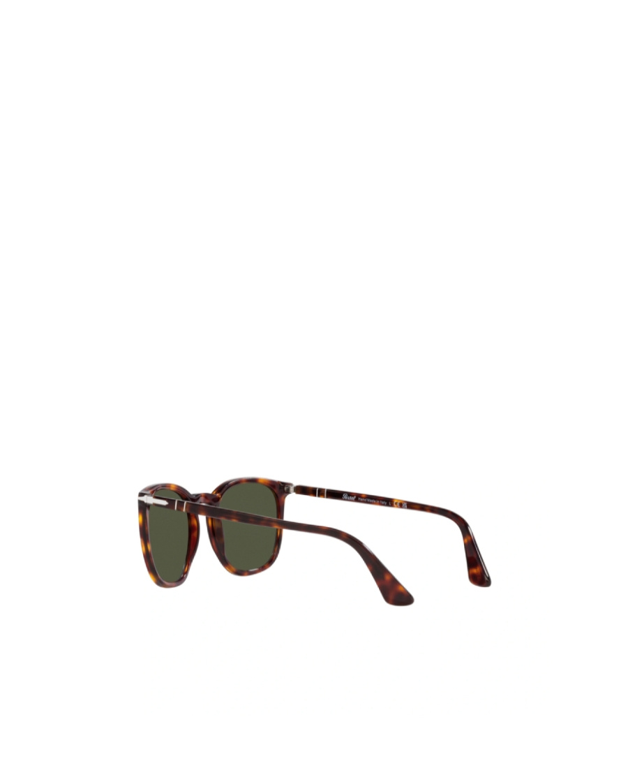 Persol Rectangle-frame Sunglasses In Green
