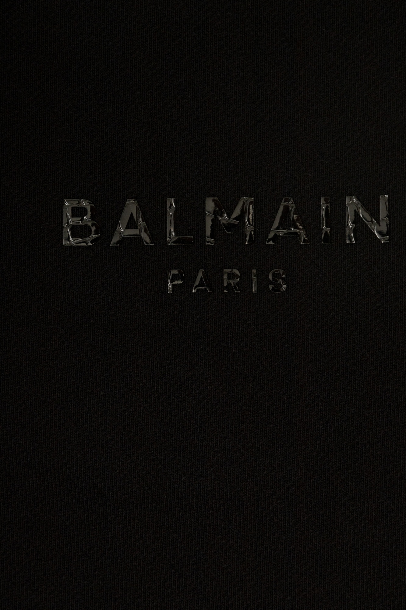Balmain Logo-print Cotton Track Pants In Black