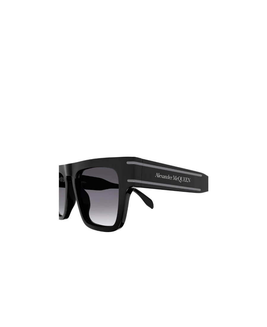Alexander Mcqueen Eyewear Square Frame Sunglasses In Black