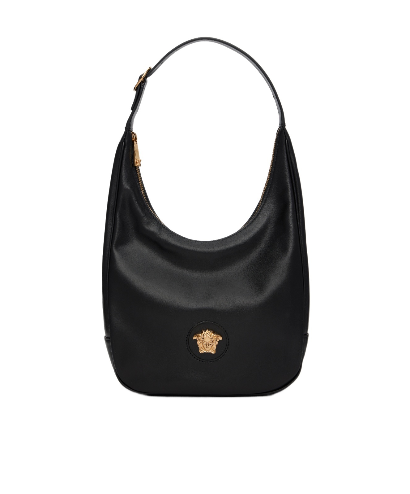 Versace 'la Medusa' Shoulder Bag In Black