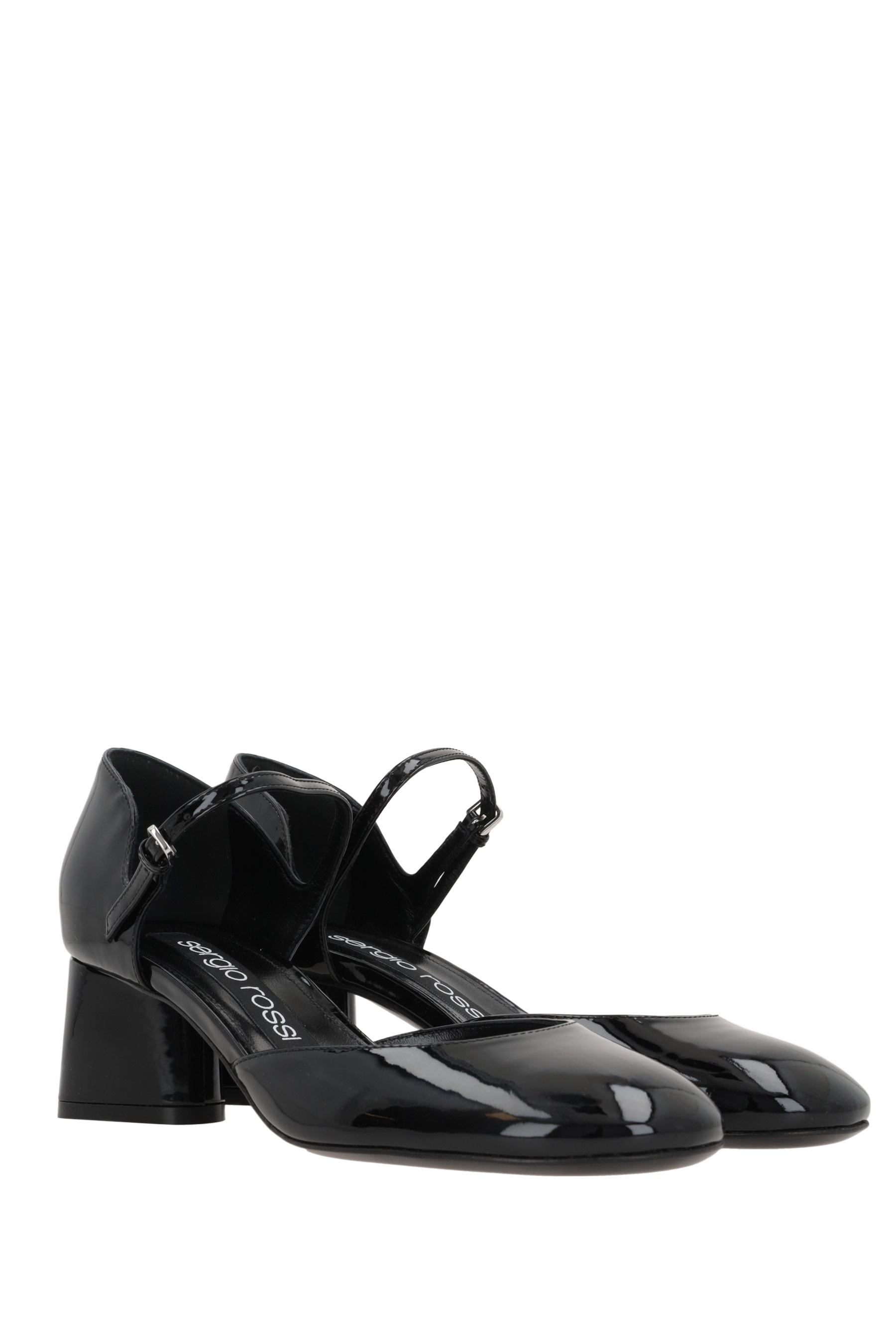 Sergio Rossi Black Sr Pilier Decollete In Black