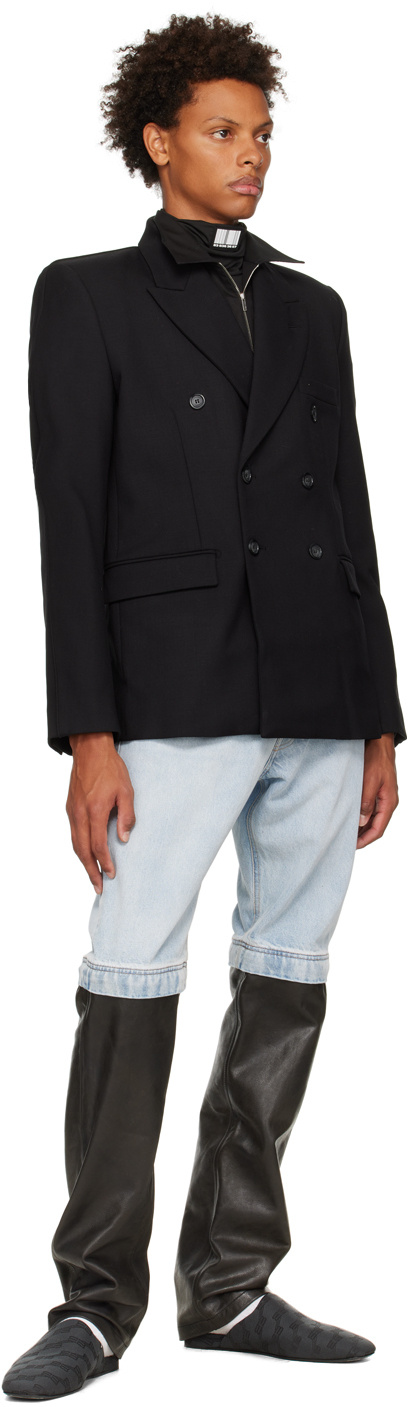 VTMNTS DOUBLE-BREASTED SUIT JACKET 