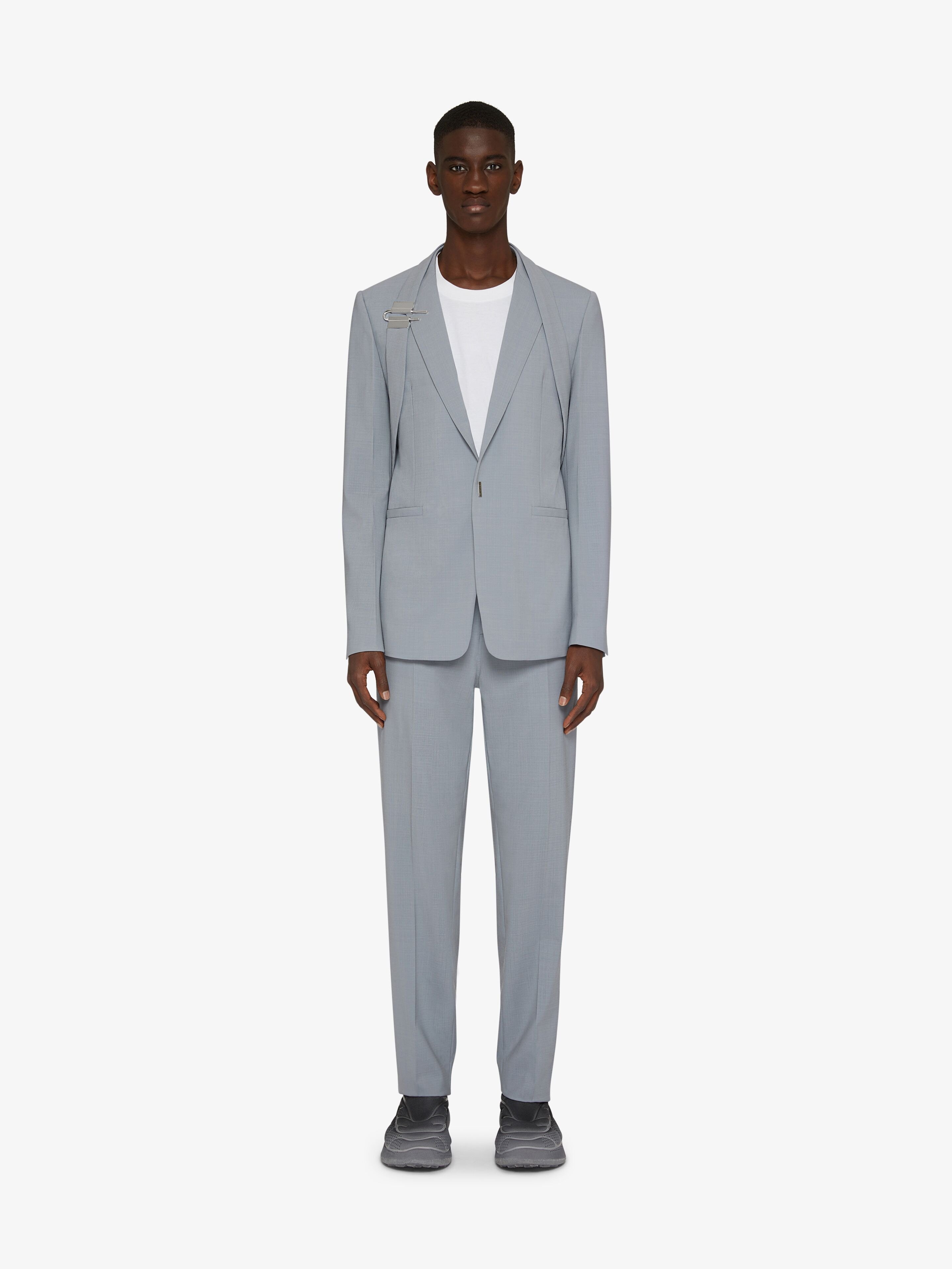 Givenchy Logo Casual Pants In Gray