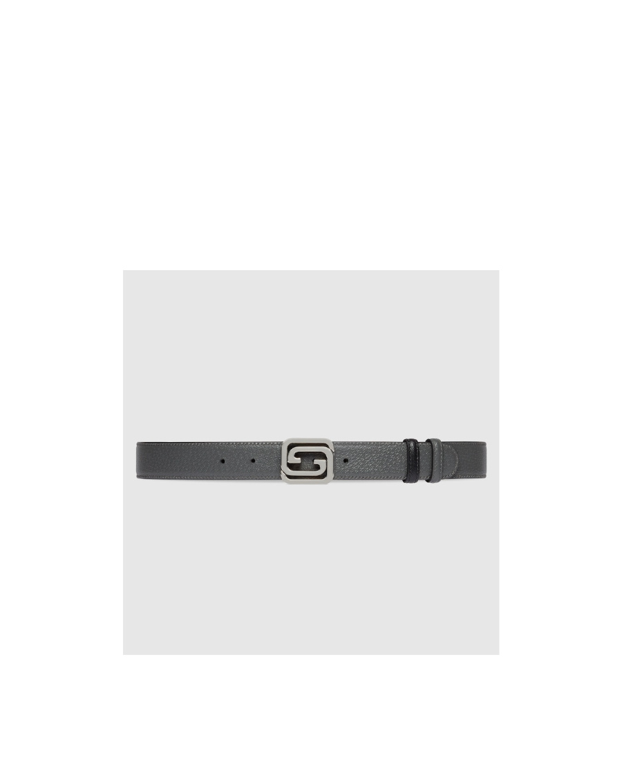 GUCCI INTERLOCKING-G LEATHER BELT 