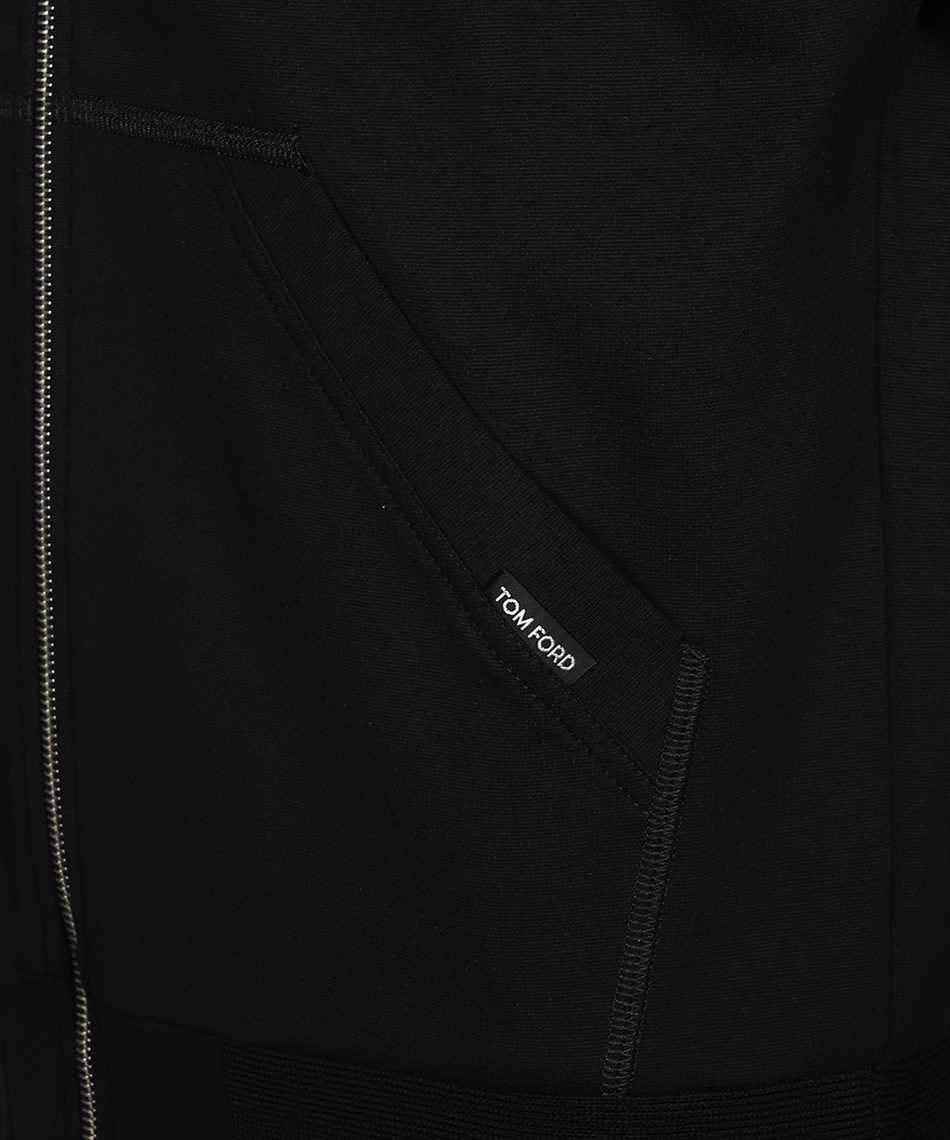 Tom Ford Long-sleeved Casual Jacket In Black