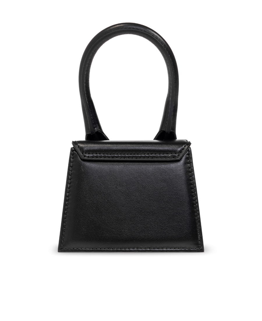 Jacquemus Le Chiquito Logo Plaque Mini Crossbody Bag In Black