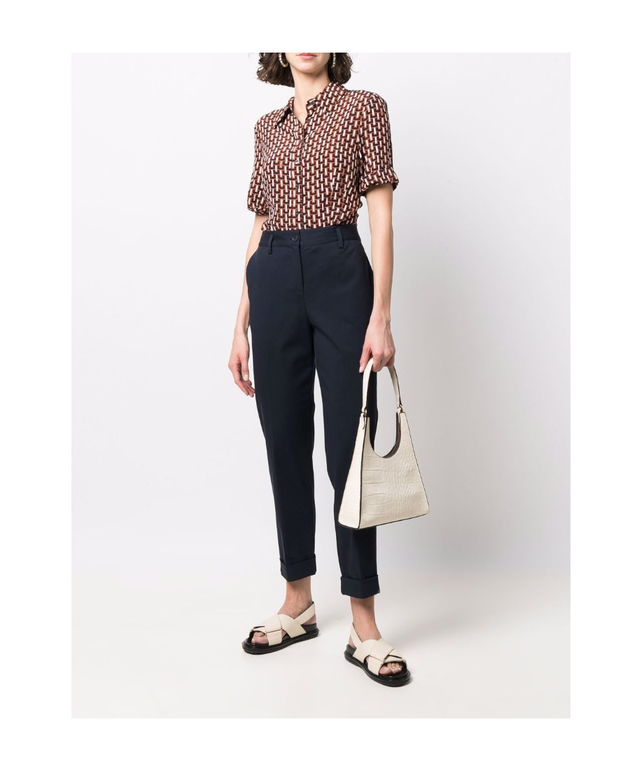 P.a.r.o.s.h Cotton Trousers In Black