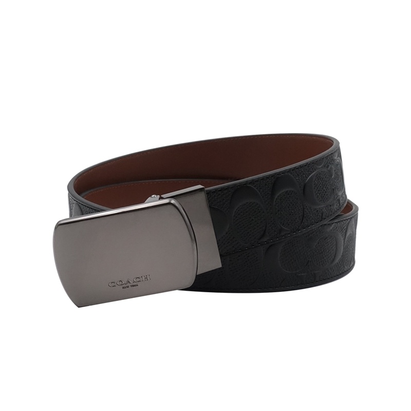 Shop Coach Logo Details Belt In Green