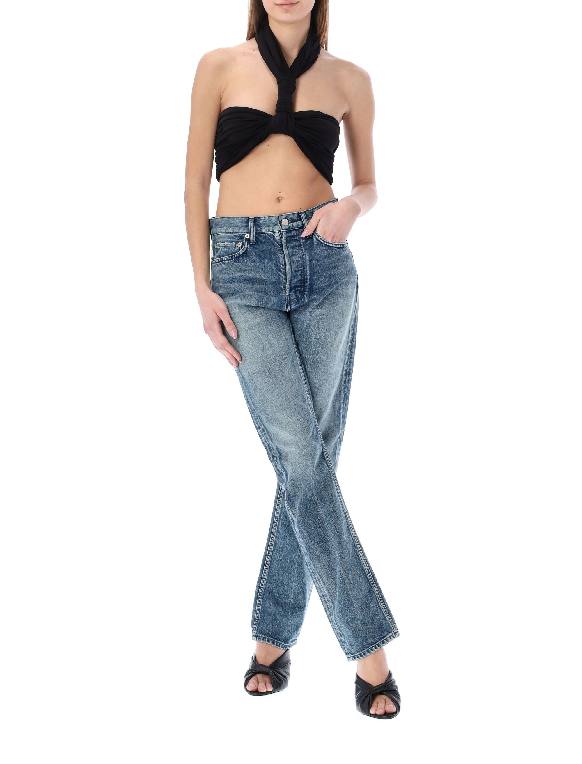Shop Ambush Twist Top Black No Color In Nude