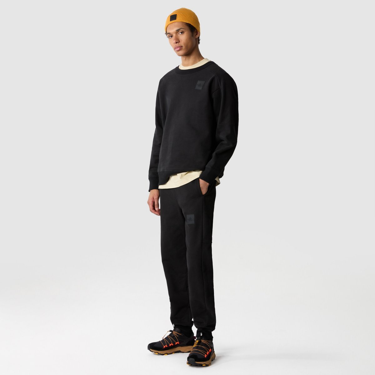 Shop The North Face The 489 Cotton Sweatshirt In Black