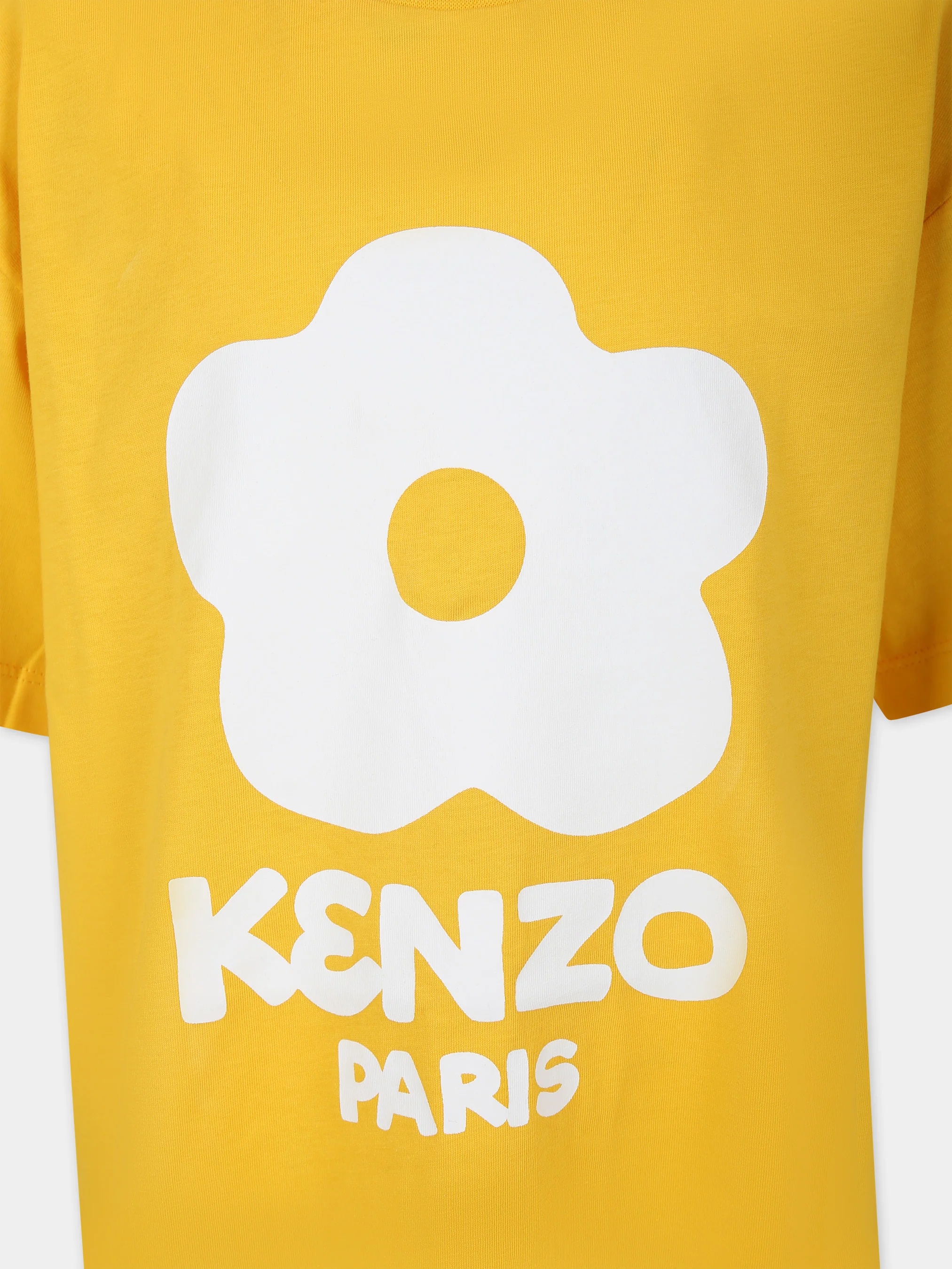 KENZO BOKE FLOWER ORGANIC COTTON DRESS