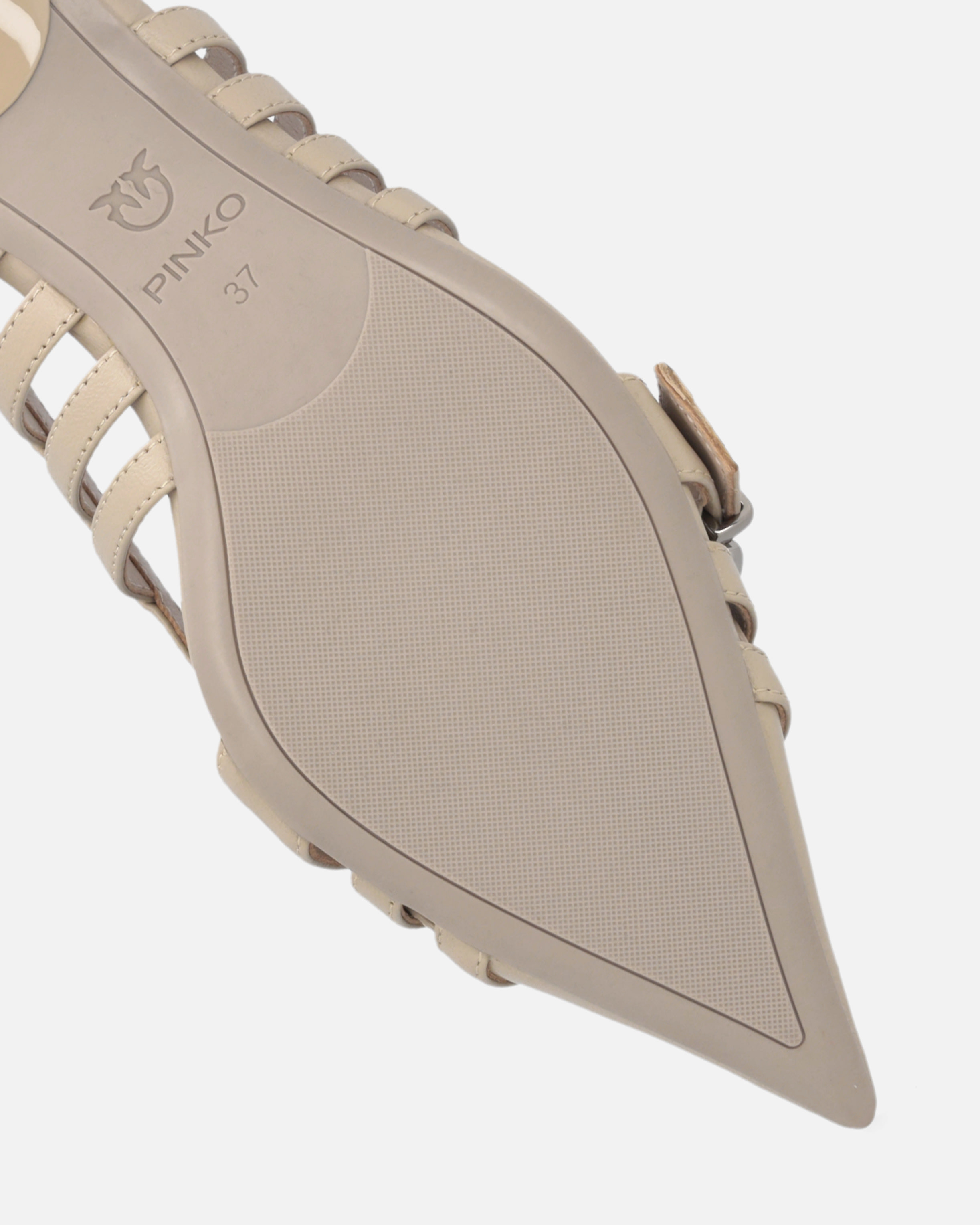 Pinko Hollow High Heels In Nude