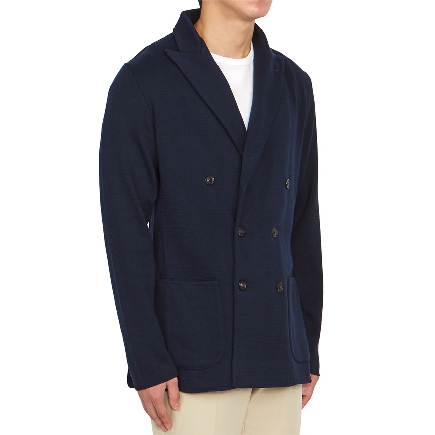 Lardini Long Sleeved Suit Jacket In Black
