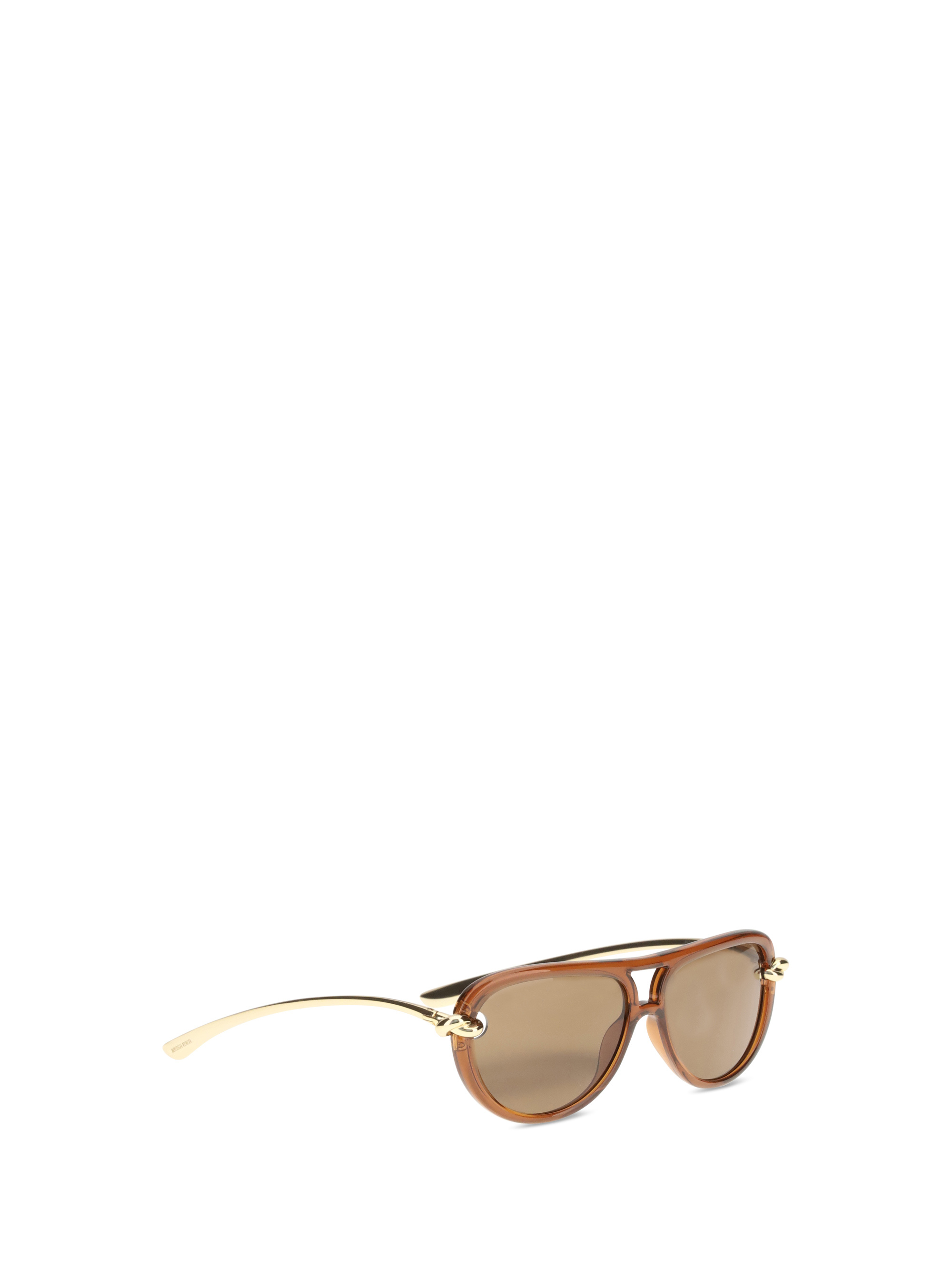 Bottega Veneta Women Knot Sunglasses In Brown